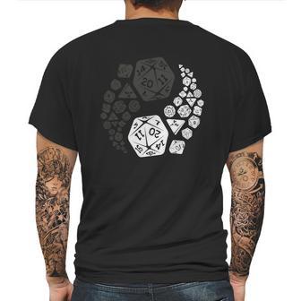 Dungeons And Dragons Yin Yang T-Shirt Mens Back Print T-shirt | Favorety