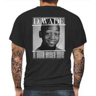 Dwyane Wade World Tour T Shirts Mens Back Print T-shirt | Favorety CA