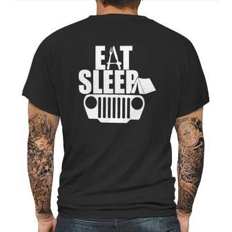 Eat Sleep Jeep Jeep Family Jeep Lovers Mens Back Print T-shirt | Favorety AU