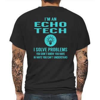 Echo Tech Mens Back Print T-shirt | Favorety CA