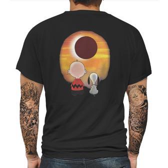 Eclipse Snoopy Mens Back Print T-shirt | Favorety CA