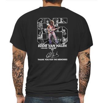 Eddie Van Halen Thank You Mens Back Print T-shirt | Favorety AU