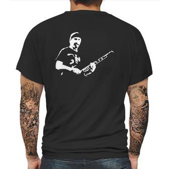 The Edge U2 Bono T-Shirt Mens Back Print T-shirt | Favorety CA