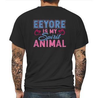 Eeyore Is My Spirit Animal Mens Back Print T-shirt | Favorety DE