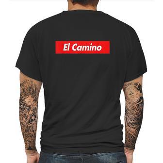 El Camino Red Box Logo Funny Mens Back Print T-shirt | Favorety CA