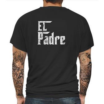 El Padre Papi Chulo Playera Para Dia Del Mens Back Print T-shirt | Favorety CA