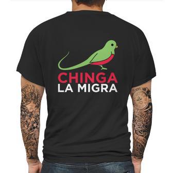 El Quetzal Dice Que Chinga La Migra Mens Back Print T-shirt | Favorety AU