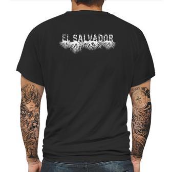 El Salvador Roots Salvadorian Heritage Pride Mens Back Print T-shirt | Favorety AU