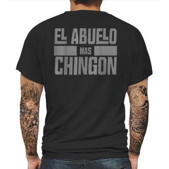 El Viejo Ma Chingon Papa O Abuelo Día De Los Padres Design Mens Back Print T-shirt | Favorety