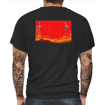 The Elephants Famous Painting By Dali Mens Back Print T-shirt | Favorety UK