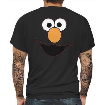 Elmo Face Mens Back Print T-shirt | Favorety DE