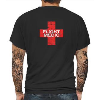 Ems Helicopter Flight Medic Mens Back Print T-shirt | Favorety DE