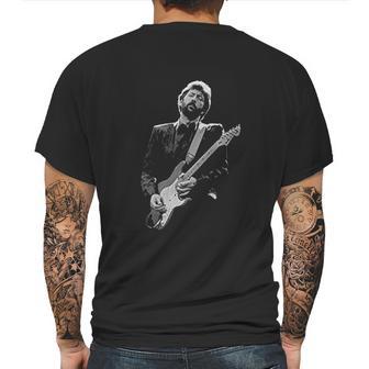 Eric Clapton Royal Albert 1987 Mens Back Print T-shirt | Favorety