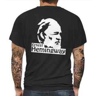 Ernest Hemingway T-Shirt Mens Back Print T-shirt | Favorety UK