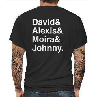 Ew David Alexis Moira Rose Merchandise Black Mens Back Print T-shirt | Favorety