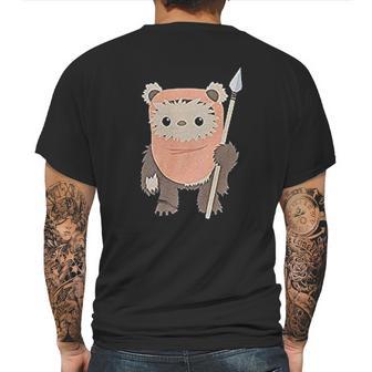 Ewok Mens Back Print T-shirt | Favorety UK