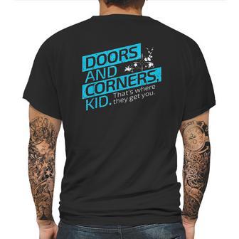 The Expanse Doors And Corners Mens Back Print T-shirt | Favorety