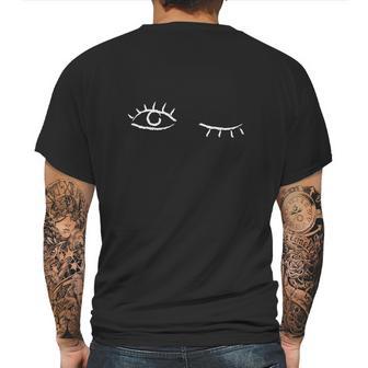 Eye Wink Design Mujer Enamorada Amor Mens Back Print T-shirt | Favorety CA