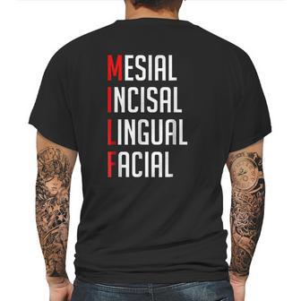 F Mesial Incisal Lingual Facial Mens Back Print T-shirt | Favorety UK