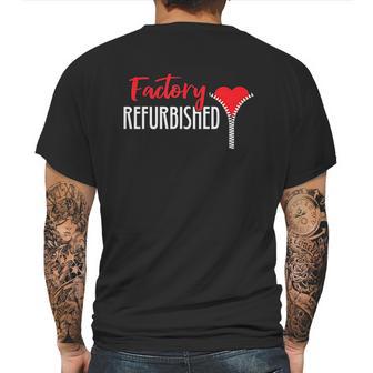 Factory Refurbished Open Heart Bypass Surgery Zipper Club Mens Back Print T-shirt | Favorety CA