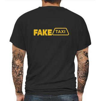 Fake Taxi Funny Fake Taxi Driver Mens Back Print T-shirt | Favorety AU