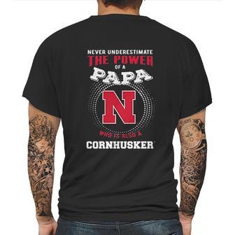 Fanprint Nebraska Cornhuskers Mens Back Print T-shirt | Favorety AU