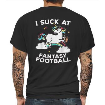 I At Fantasy Football Loser Finishes Last Punishment Mens Back Print T-shirt | Favorety AU