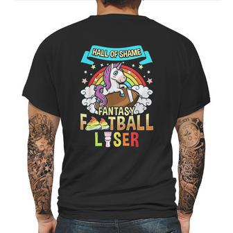 Fantasy Football Loser Last Place Mens Back Print T-shirt | Favorety UK