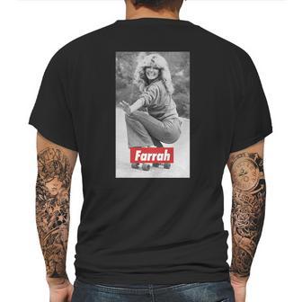 Farrah Fawcett Retro Mens Back Print T-shirt | Favorety DE