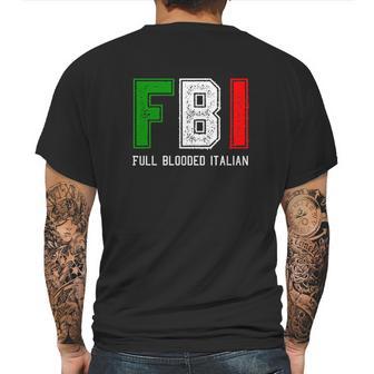 Fbi Full Blooded Italian Mens Back Print T-shirt | Favorety CA