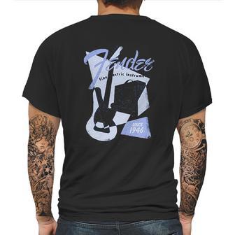 Fender Vintage Geo 1946 Mens Back Print T-shirt | Favorety AU