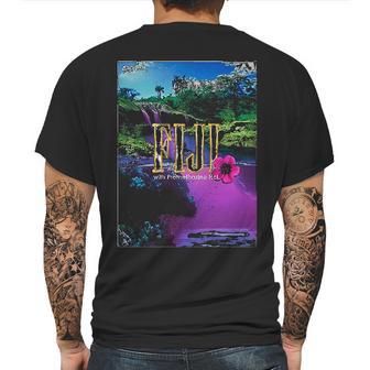 Fiji Artesian Aesthaetic On Promethazine Xanax Vaporwave Synthwave Water Mens Back Print T-shirt | Favorety AU