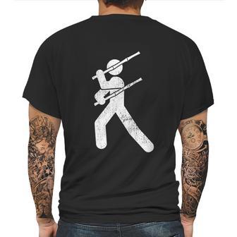 Filipino Martial Art Eskrima Kali Arnis Stick Man Mens Back Print T-shirt | Favorety