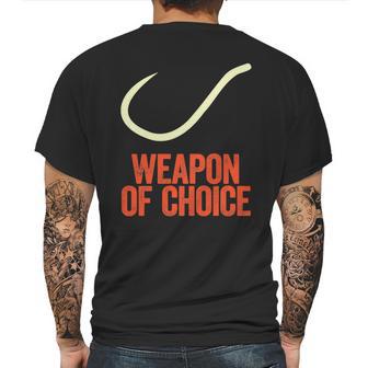 Fishing Weapon Of Choice Sweater Mens Back Print T-shirt | Favorety UK