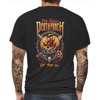 Five Finger Death Punch Gy6 Halloween Mens Back Print T-shirt | Favorety CA