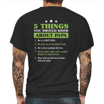 Five Things You Should Know About Papa Special 2022 Gift Mens Back Print T-shirt | Favorety