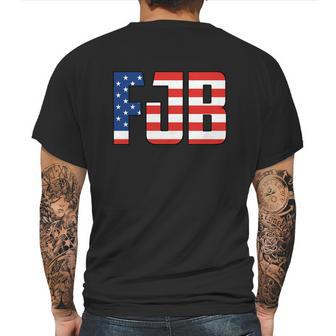 Fjb Fuck Joe Biden Fu46 Anti Biden Mens Back Print T-shirt | Favorety