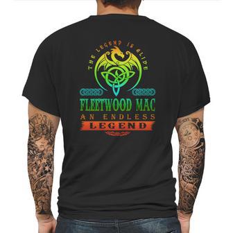 Fleetwood Mac Mens Back Print T-shirt | Favorety