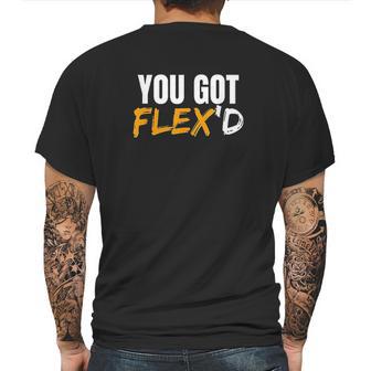 You Got Flexd Package Delivery Driver Flex Swagazon Mens Back Print T-shirt | Favorety