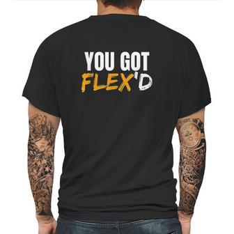 You Got Flexd Package Delivery Driver Flex Swagazon Mens Back Print T-shirt | Favorety AU