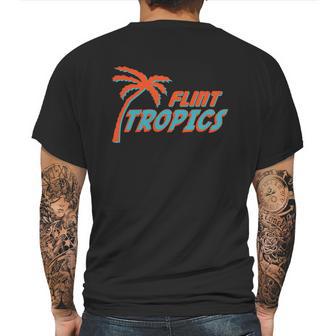 Flint Tropics Funny Mens Back Print T-shirt | Favorety AU