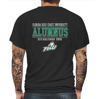 Florida Gulf Coast Alumnus Mens Back Print T-shirt | Favorety UK