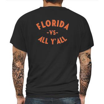 Florida Vs All Yall - Represent The Gator State Mens Back Print T-shirt | Favorety UK