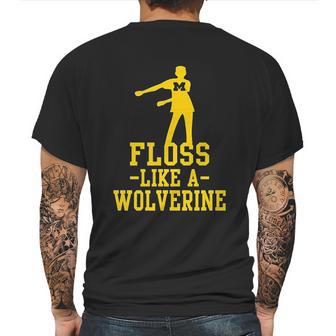 Floss Like A Mascot Mens Back Print T-shirt | Favorety UK