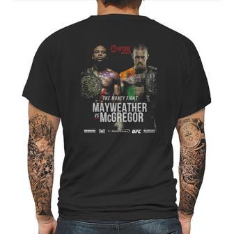 Floyd Mayweather Vs Conor Mcgregor Mens Back Print T-shirt | Favorety DE