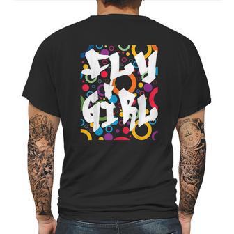 Fly Girl 80S 90S Bgirl Old School Hip Hop Mens Back Print T-shirt | Favorety