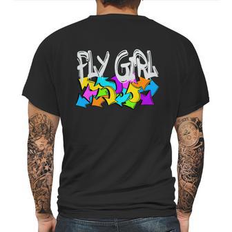 Fly Girl 80S 90S Girl Old School Hip Hop Mens Back Print T-shirt | Favorety DE