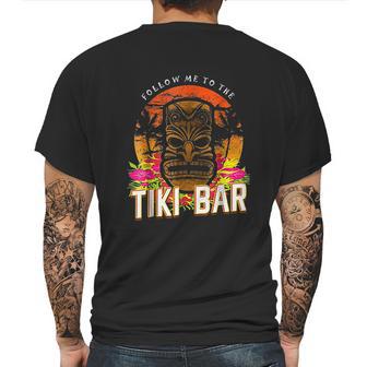 Follow Me To The Tiki Bar Mens Back Print T-shirt | Favorety DE