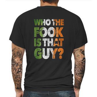 Who The Fook Is That Guy Mens Back Print T-shirt | Favorety DE