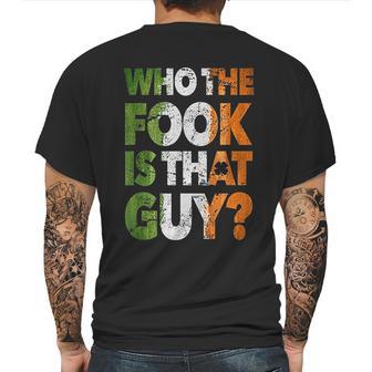 Who The Fook Is That Guy Mens Back Print T-shirt | Favorety DE